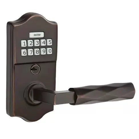 Emtek Classic - L-Square Tribeca Lever Electronic Keypad Lock by Emtek