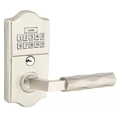 Emtek Classic - L-Square Tribeca Lever Electronic Keypad Lock by Emtek