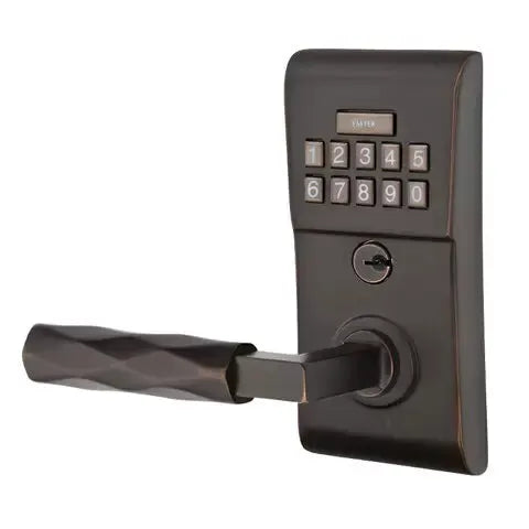 Emtek Modern - L-Square Tribeca Lever Electronic Keypad Lock by Emtek