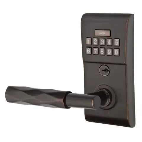 Emtek Modern - T-Bar Tribeca Lever Electronic Keypad Lock by Emtek