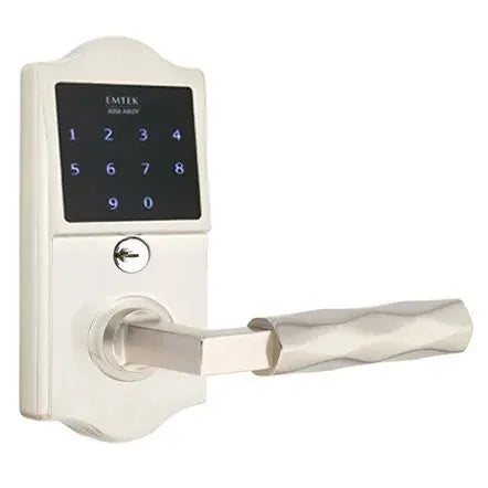 Emtek Emtouch Classic - L-Square Tribeca Lever Electronic Touchscreen Lock by Emtek