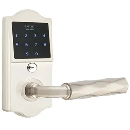 Emtek Emtouch Classic - R-Bar Tribeca Lever Electronic Touchscreen Lock by Emtek