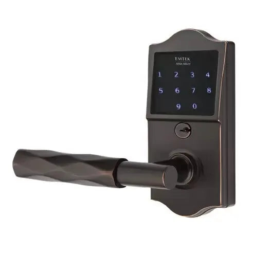 Emtek Emtouch Classic - T-Bar Tribeca Lever Electronic Touchscreen Lock by Emtek