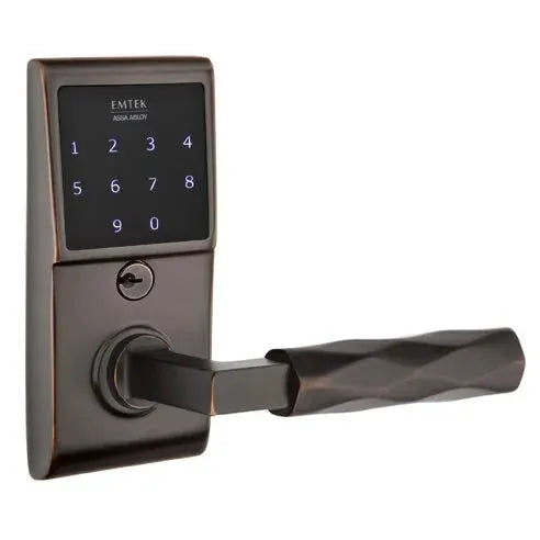Emtek Emtouch - L-Square Tribeca Lever Electronic Touchscreen Lock by Emtek