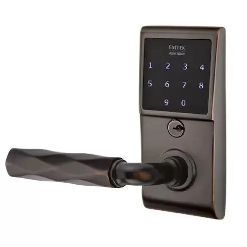 Emtek Emtouch - R-Bar Tribeca Lever Electronic Touchscreen Lock by Emtek