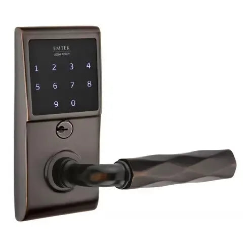 Emtek Emtouch - R-Bar Tribeca Lever Electronic Touchscreen Lock by Emtek