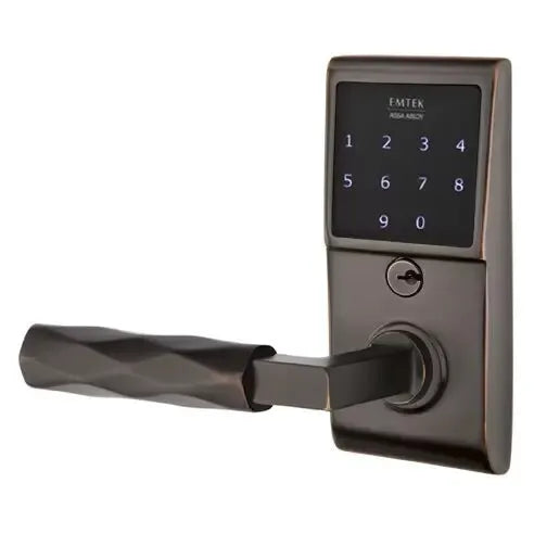 Emtek Emtouch - L-Square Tribeca Lever Electronic Touchscreen Lock by Emtek