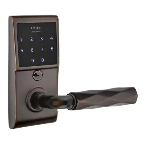 Emtek Emtouch - R-Bar Tribeca Lever Electronic Touchscreen Lock by Emtek