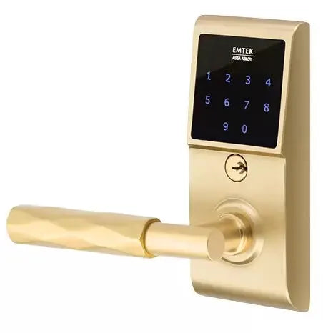 Emtek Emtouch - T-Bar Tribeca Lever Electronic Touchscreen Lock by Emtek