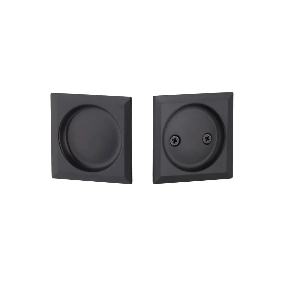 matte black deadbolts