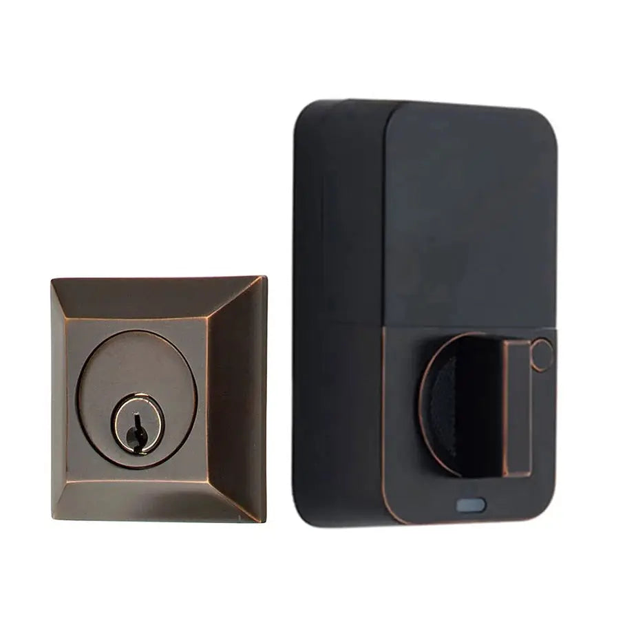Emtek EMPowered 2 Upgrade Single Cylinder Quincy Deadbolt by Emtek