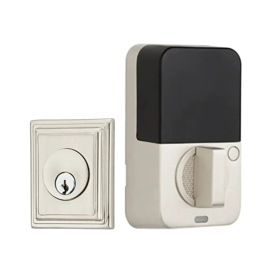 Emtek EMPowered 2 Upgrade Single Cylinder Wilshire Deadbolt by Emtek
