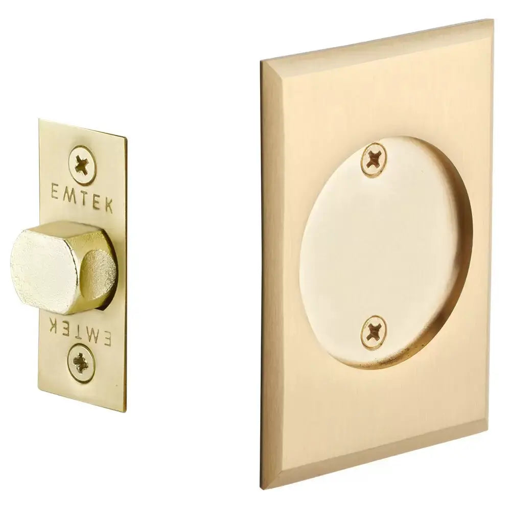 Emtek Tubular Rectangular Pocket Door Hardware by Emtek