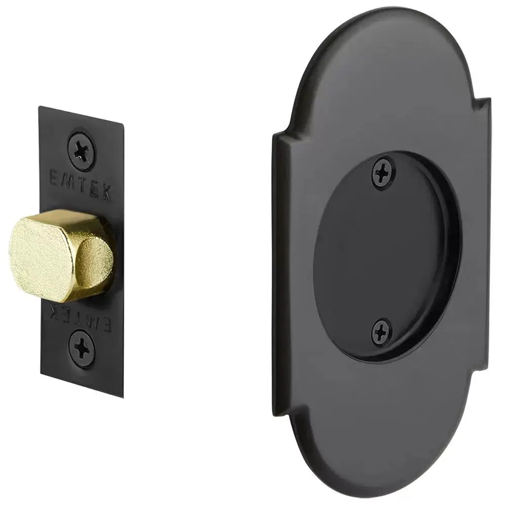 Emtek Tubular #8 Arch Pocket Door Hardware by Emtek