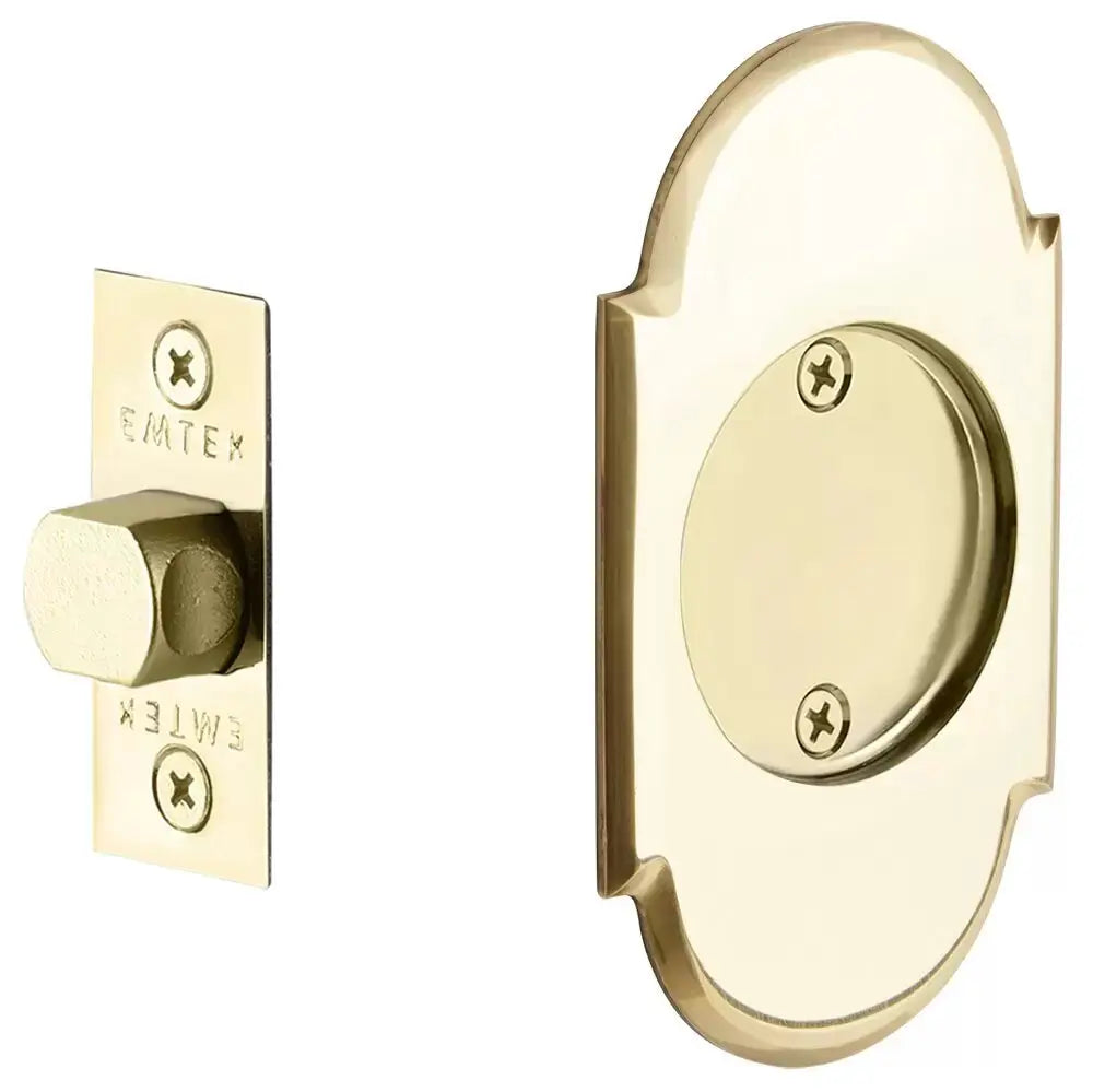 Emtek Tubular #8 Arch Pocket Door Hardware by Emtek