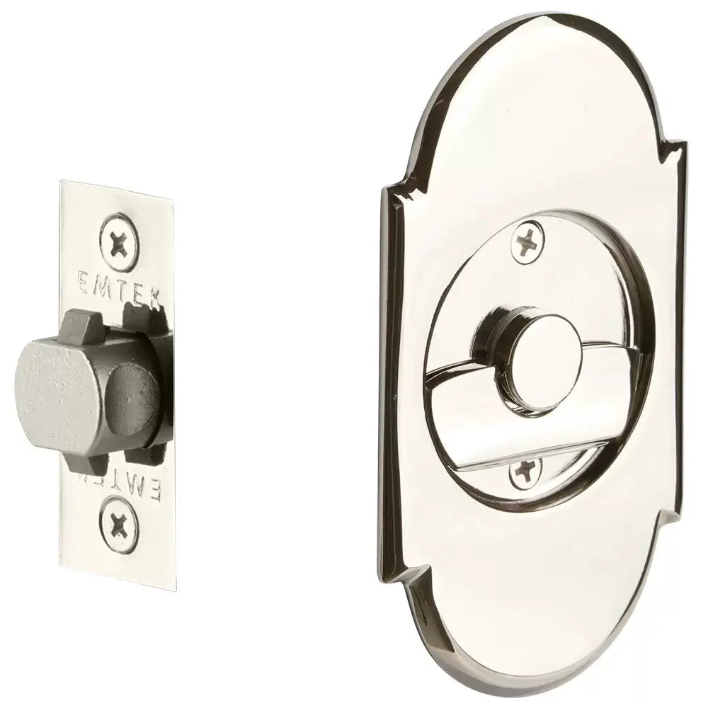 Emtek Tubular #8 Arch Pocket Door Hardware by Emtek