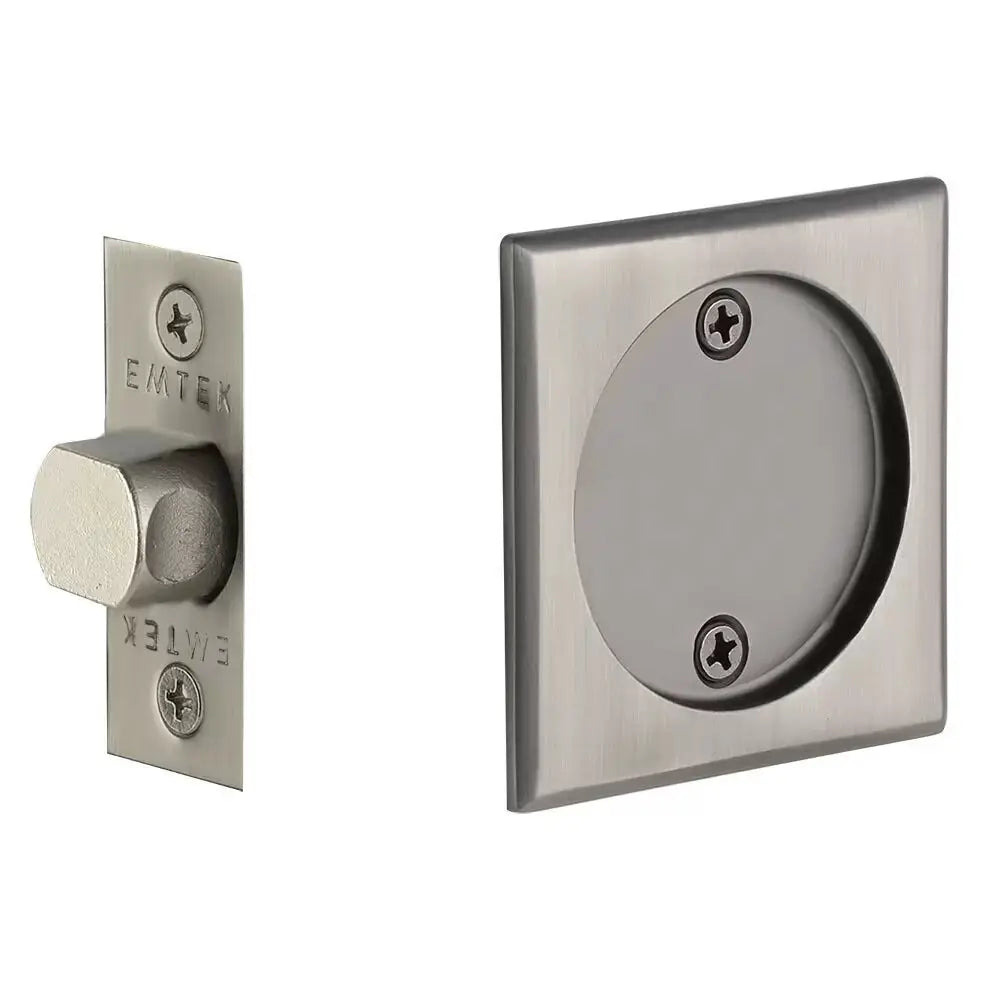 Emtek Tubular Square Pocket Door Hardware by Emtek