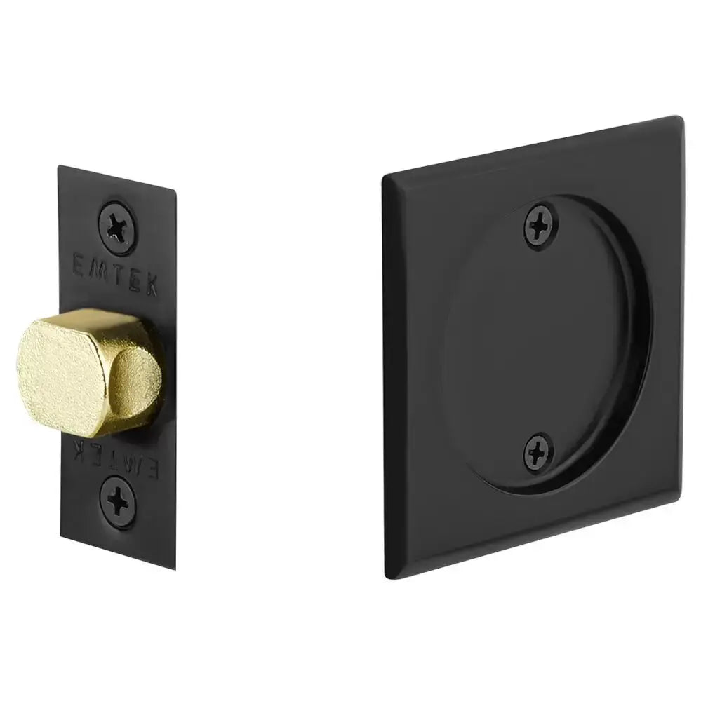 Emtek Tubular Square Pocket Door Hardware by Emtek