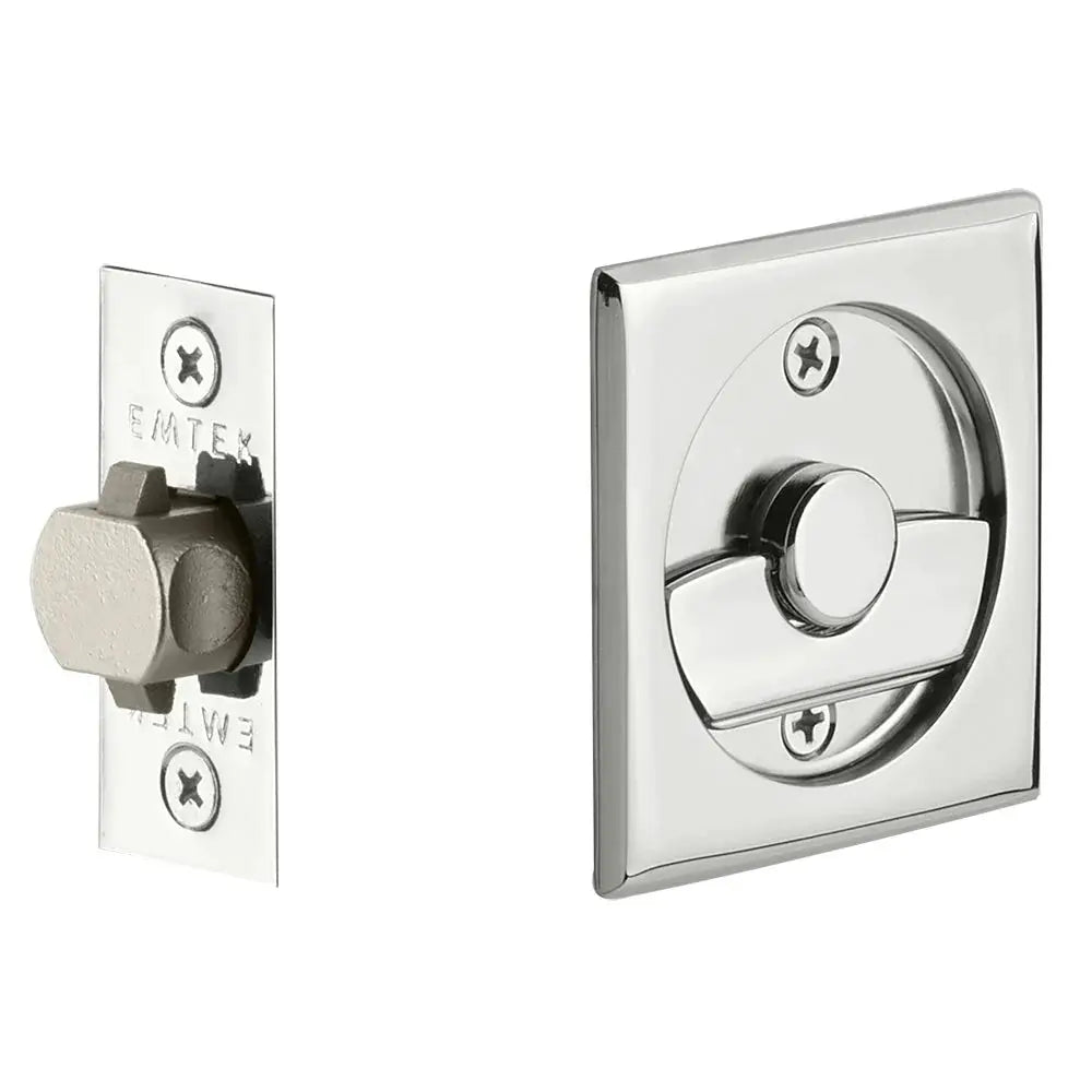 Emtek Tubular Square Pocket Door Hardware by Emtek