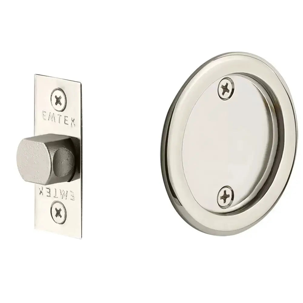 Emtek Tubular Round Pocket Door Hardware by Emtek