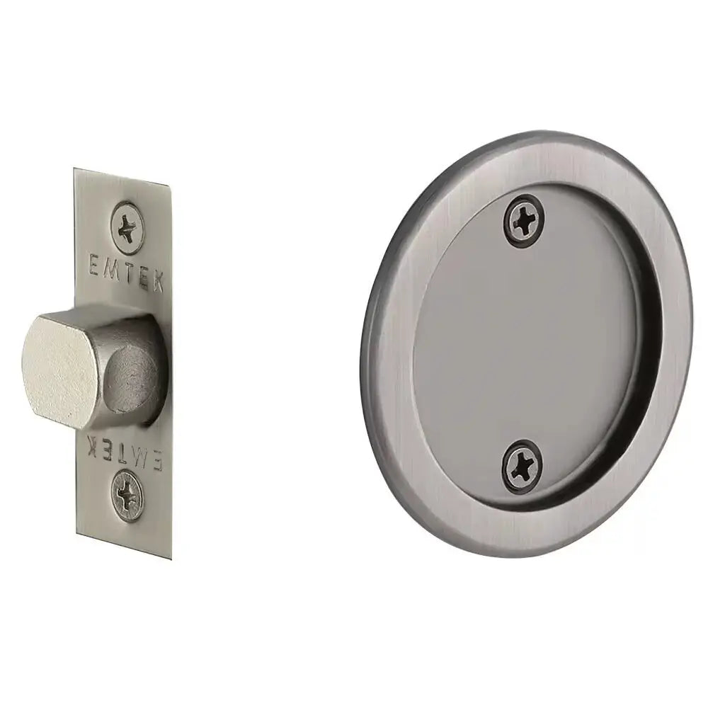 Emtek Tubular Round Pocket Door Hardware by Emtek