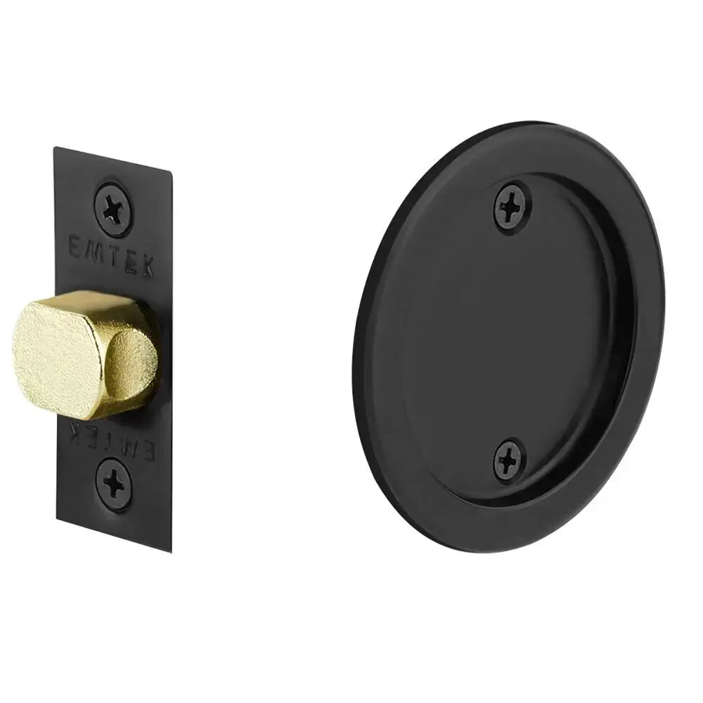 Emtek Tubular Round Pocket Door Hardware by Emtek