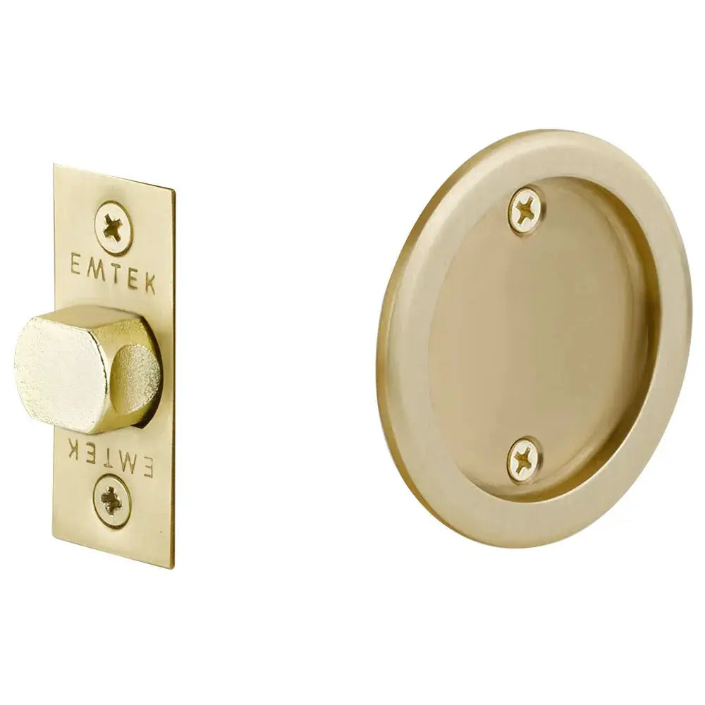 Emtek Tubular Round Pocket Door Hardware by Emtek