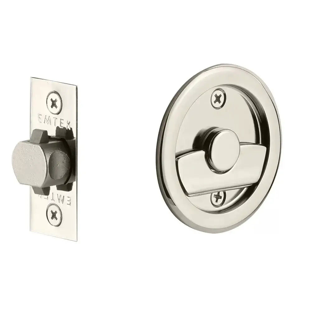 Emtek Tubular Round Pocket Door Hardware by Emtek