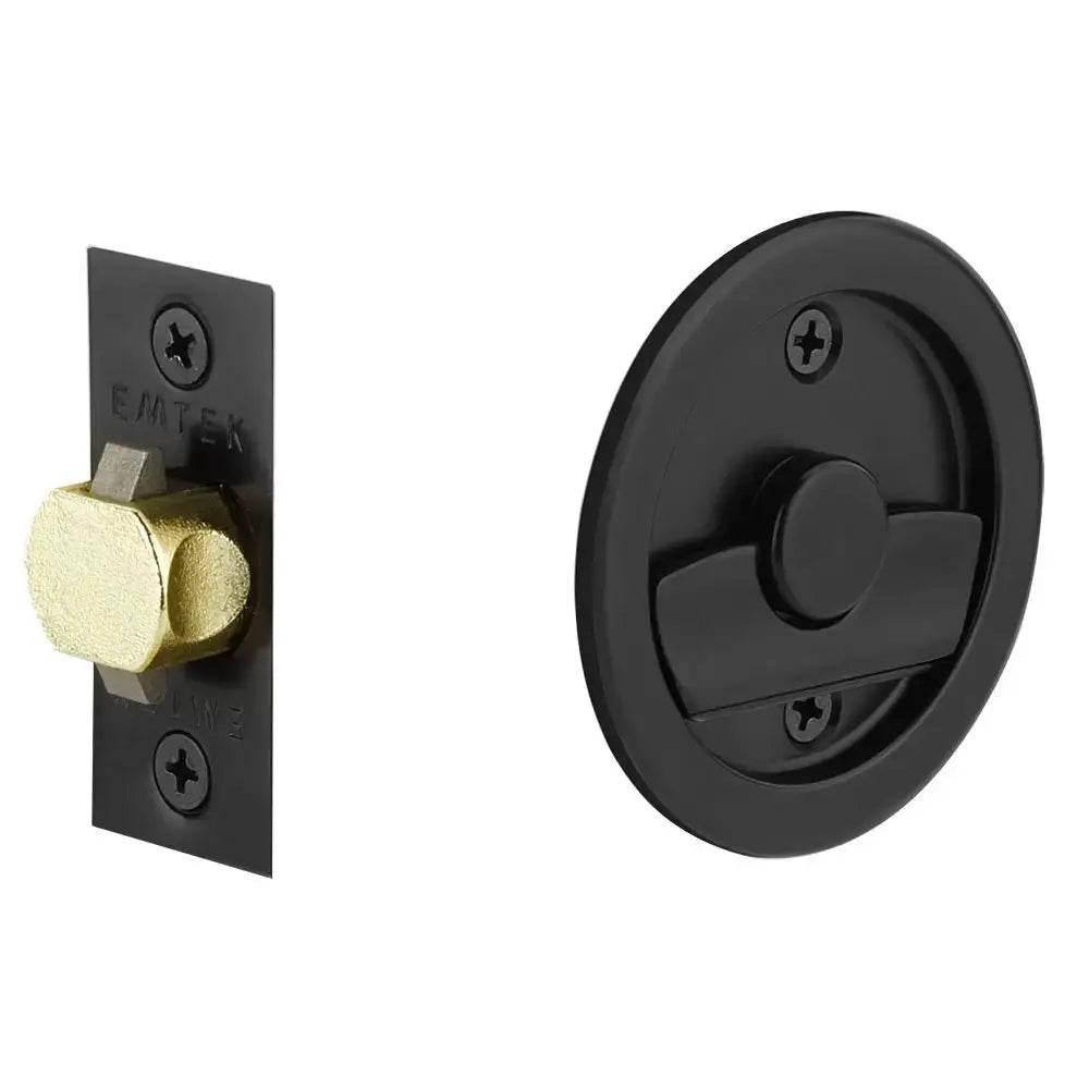 Emtek Tubular Round Pocket Door Hardware by Emtek