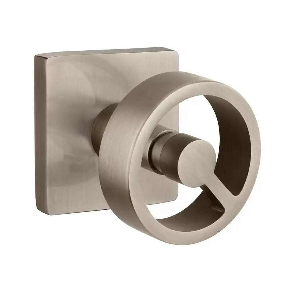 Emtek Spoke Knob with Square Rosette by Emtek