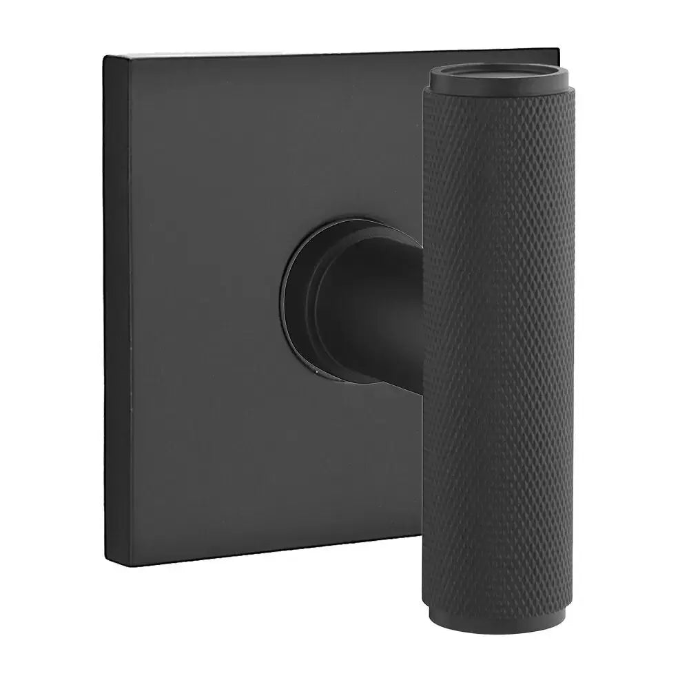 Emtek Ace Knurled Knob with Square Rosette by Emtek