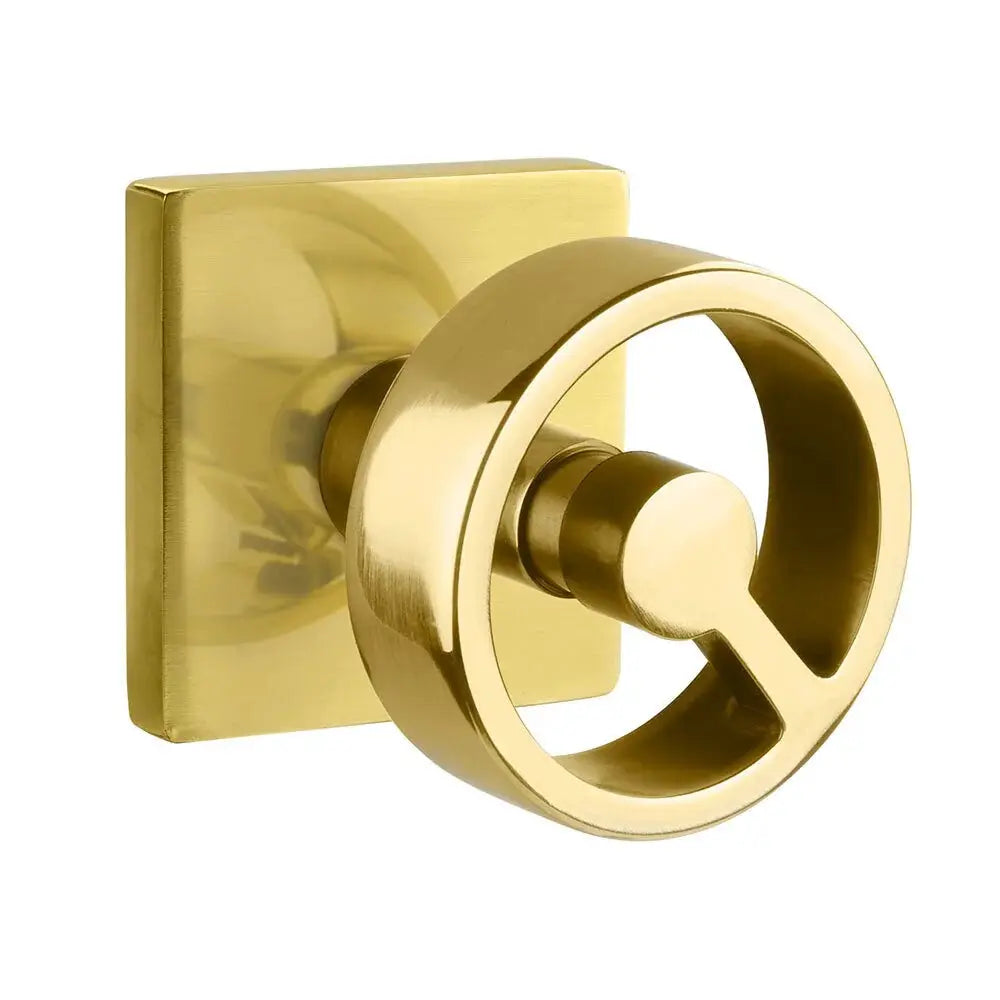 Emtek Spoke Knob with Square Rosette by Emtek