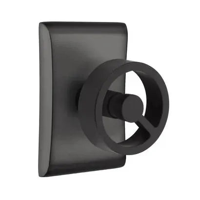 Emtek Spoke Knob with Neos Rosette by Emtek