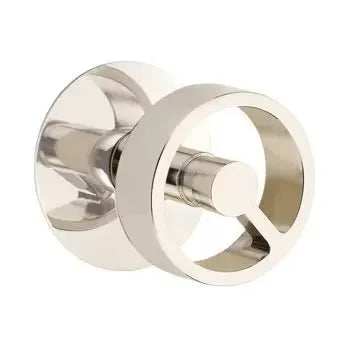 Emtek Spoke Knob with Modern Rosette by Emtek