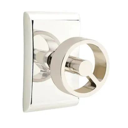 Emtek Spoke Knob with Neos Rosette by Emtek