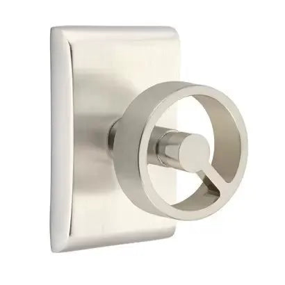 Emtek Spoke Knob with Neos Rosette by Emtek