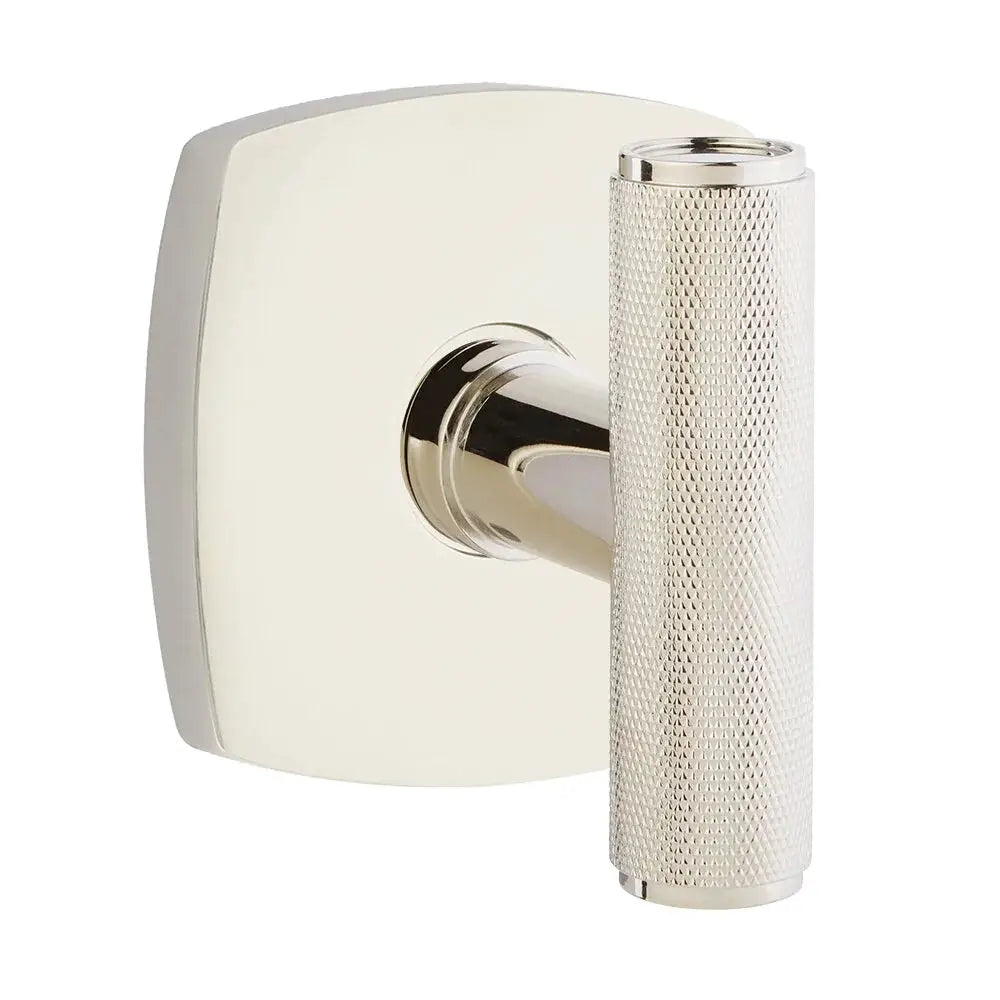 Emtek Ace Knurled Knob with Urban Modern Rosette by Emtek