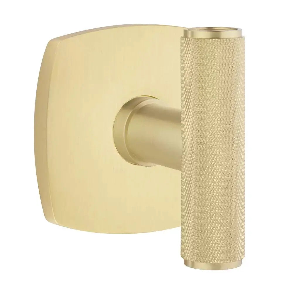 Emtek Ace Knurled Knob with Urban Modern Rosette by Emtek