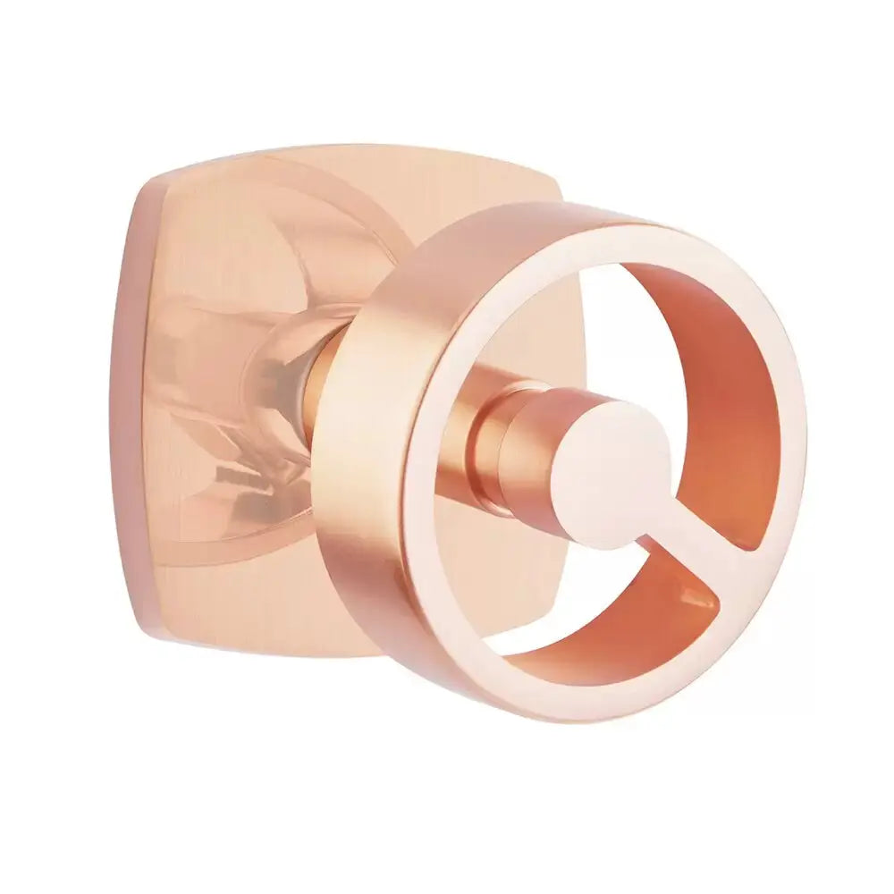 Emtek Spoke Knob with Urban Modern Rosette by Emtek