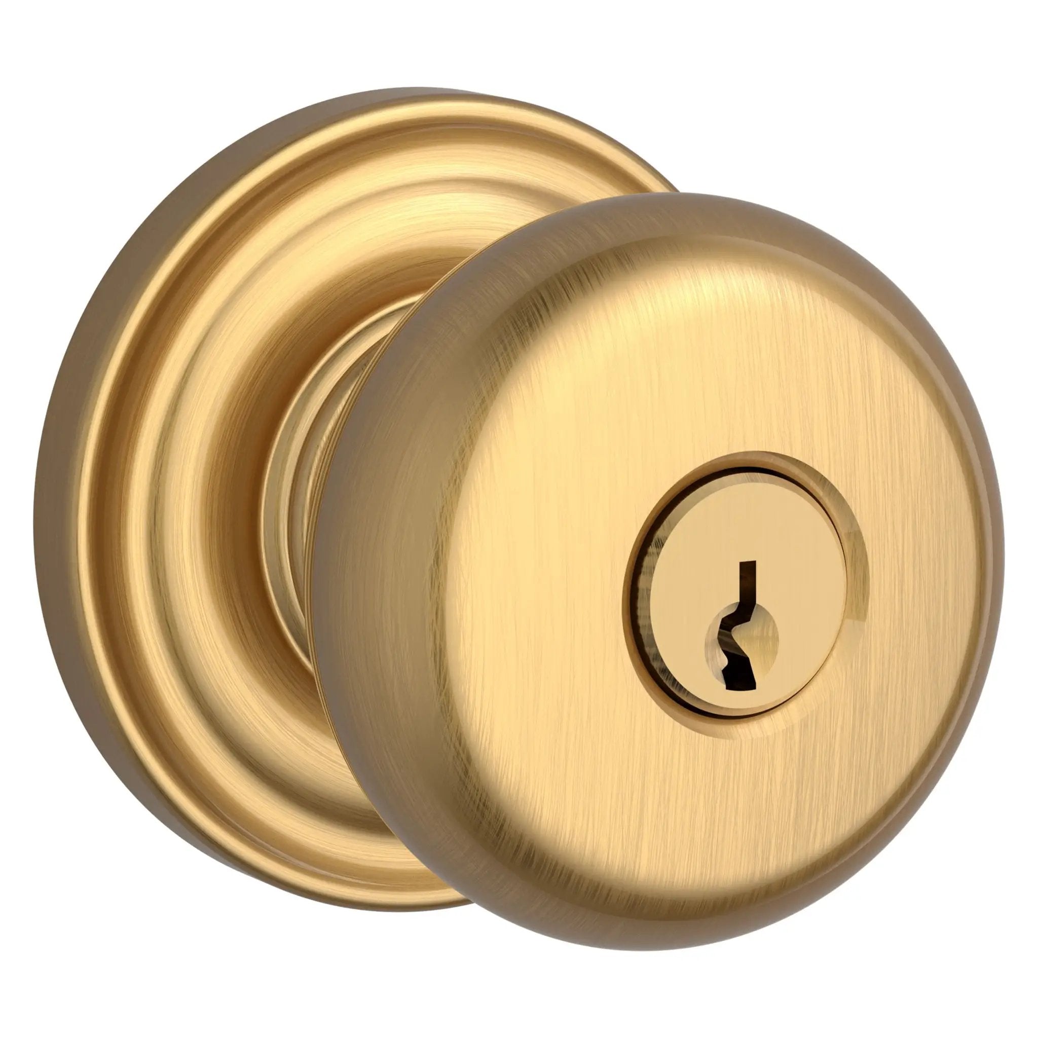 Baldwin Reserve Round Knob and Traditional Round Rose by Baldwin