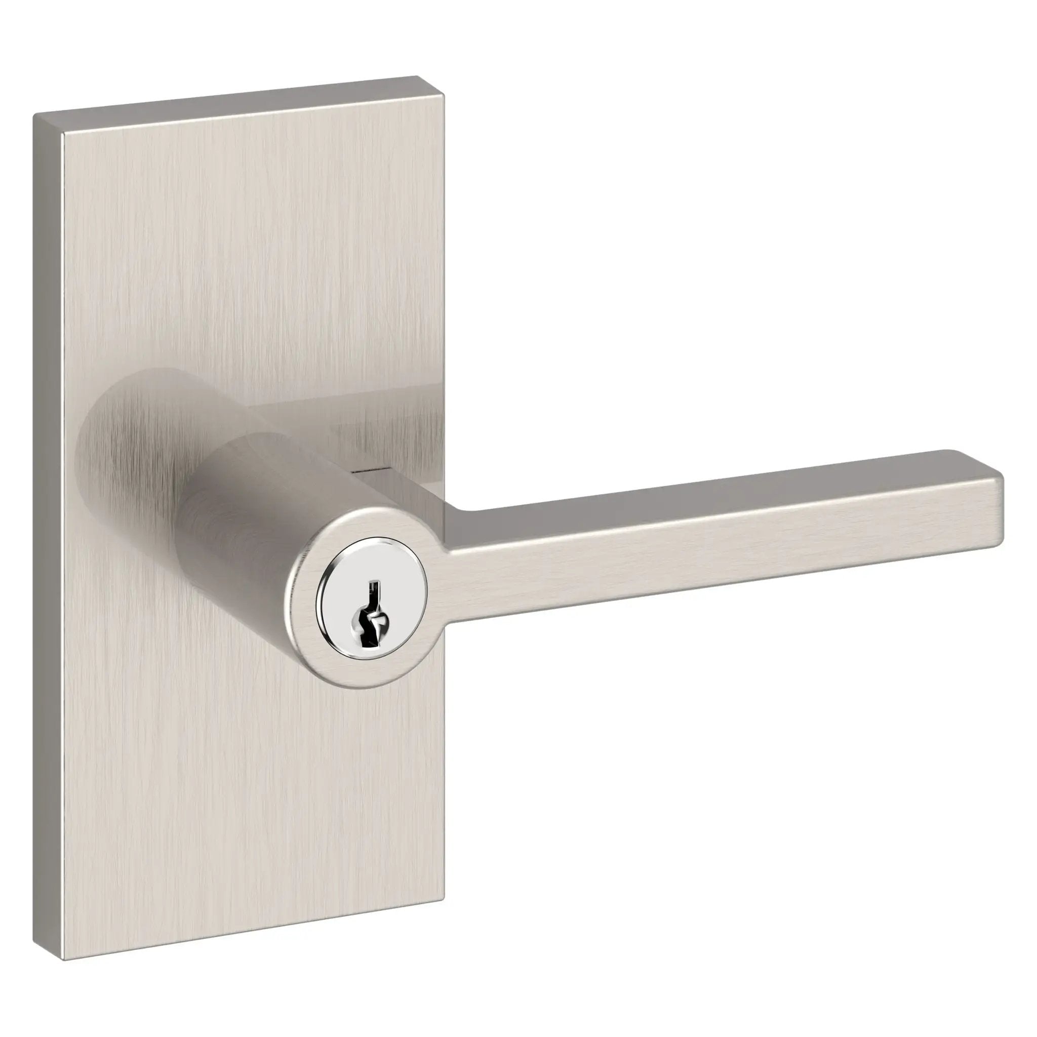 Baldwin Reserve Square Lever and Contemporary 5" Rose by Baldwin
