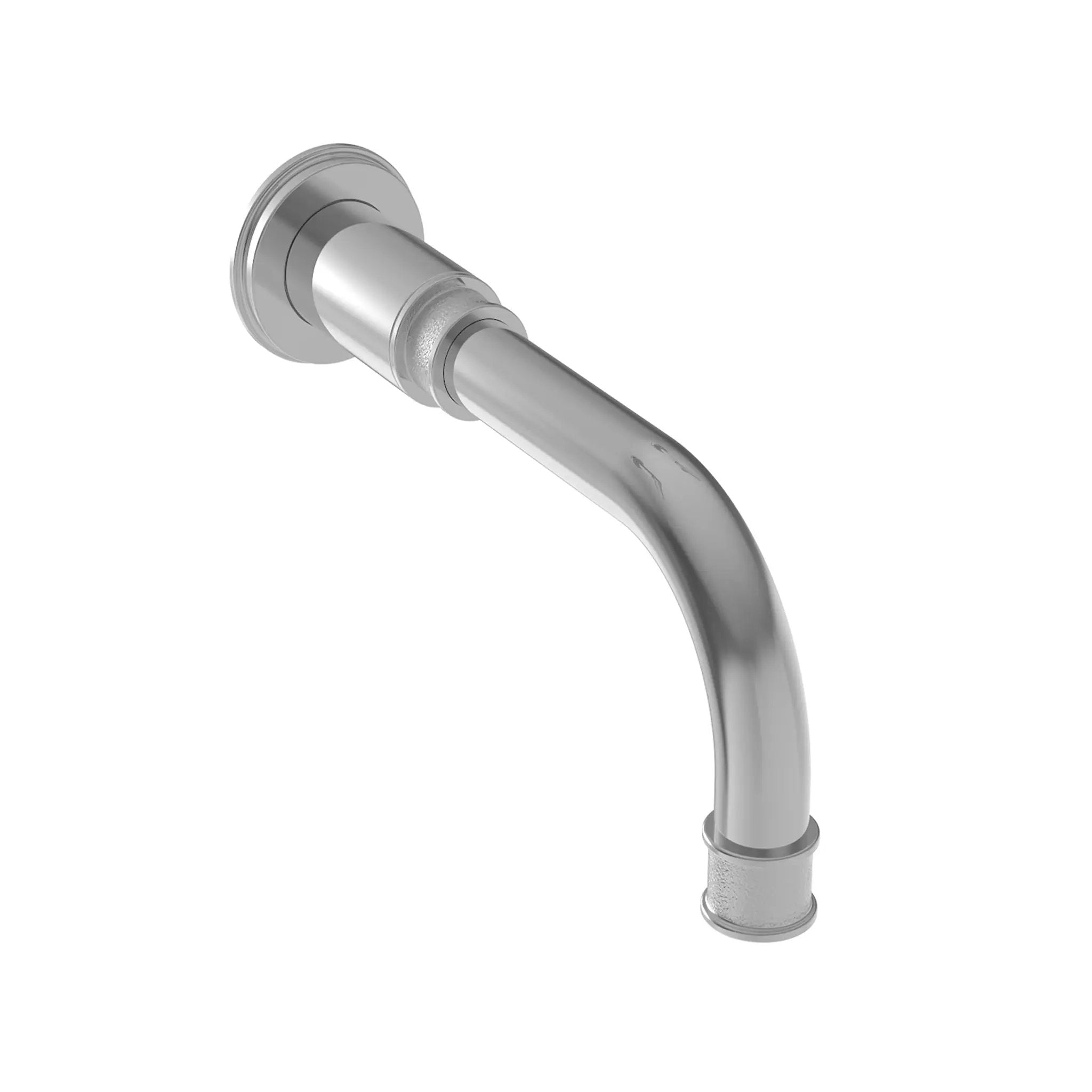 polished chrome tub spout