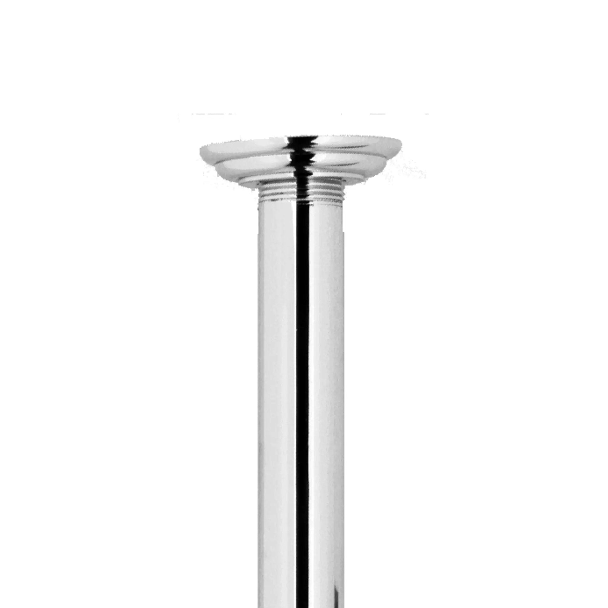 polished chrome arm & flange
