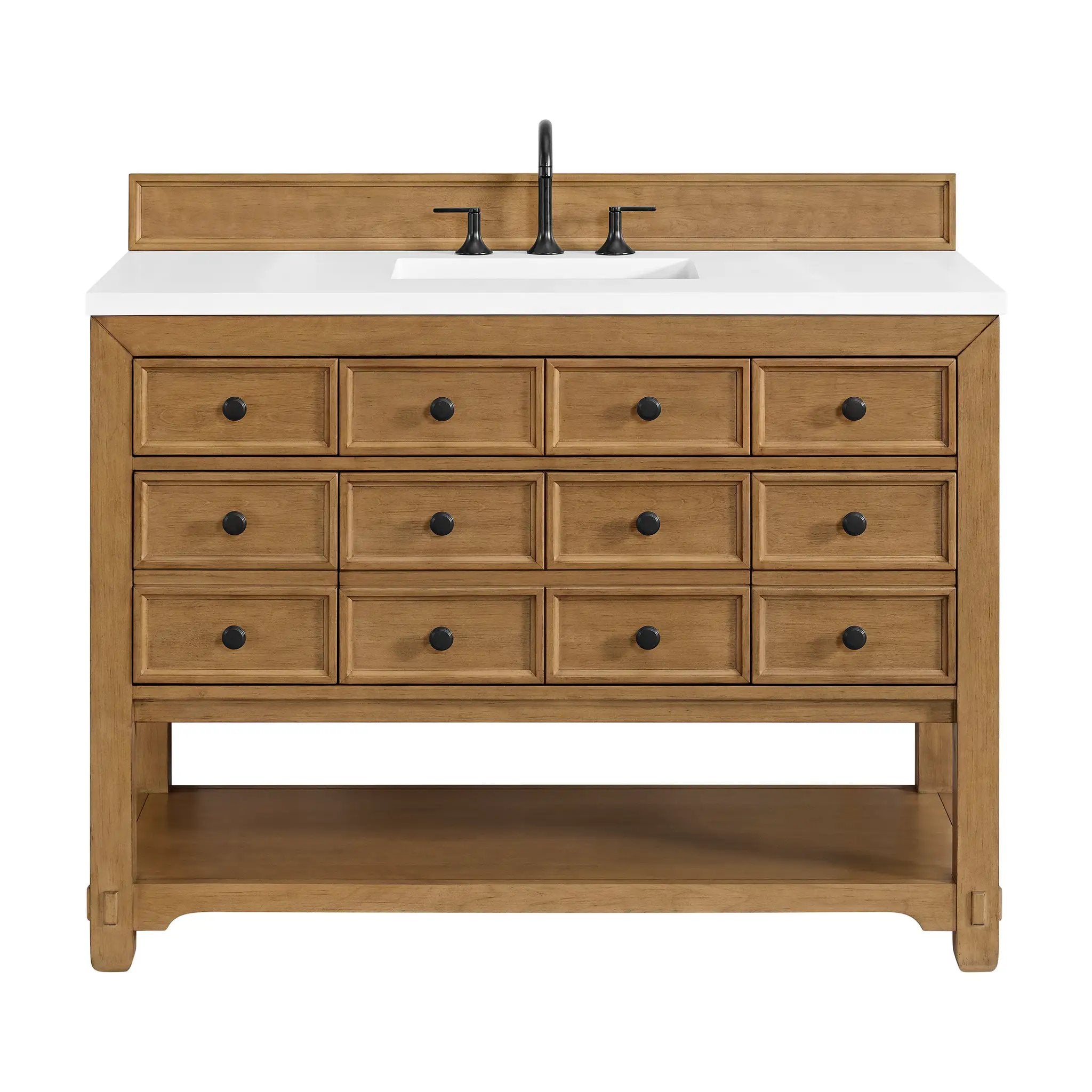 James Martin Malibu 48" Single Vanity Set - Amber Birch by James Martin Vanities