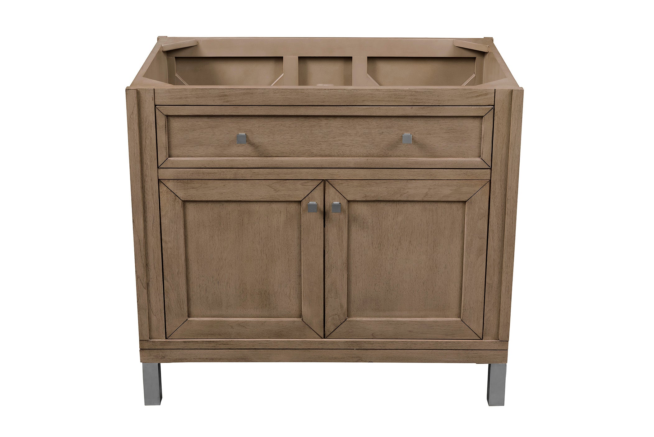 James Martin Vanities Chicago 36" Single Vanity - Whitewashed Walnut