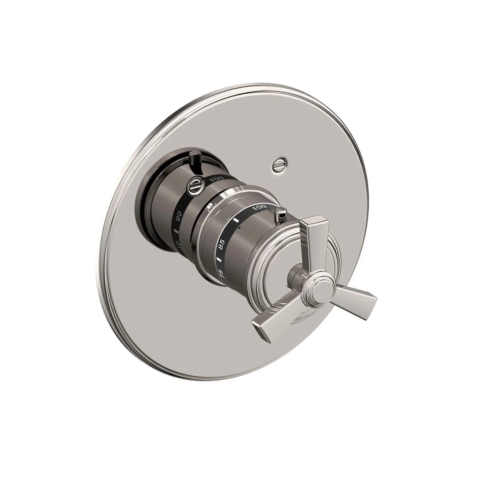 Newport Brass Miro 3/4" Round Thermostatic Trim Plate with Handle by Newport Brass