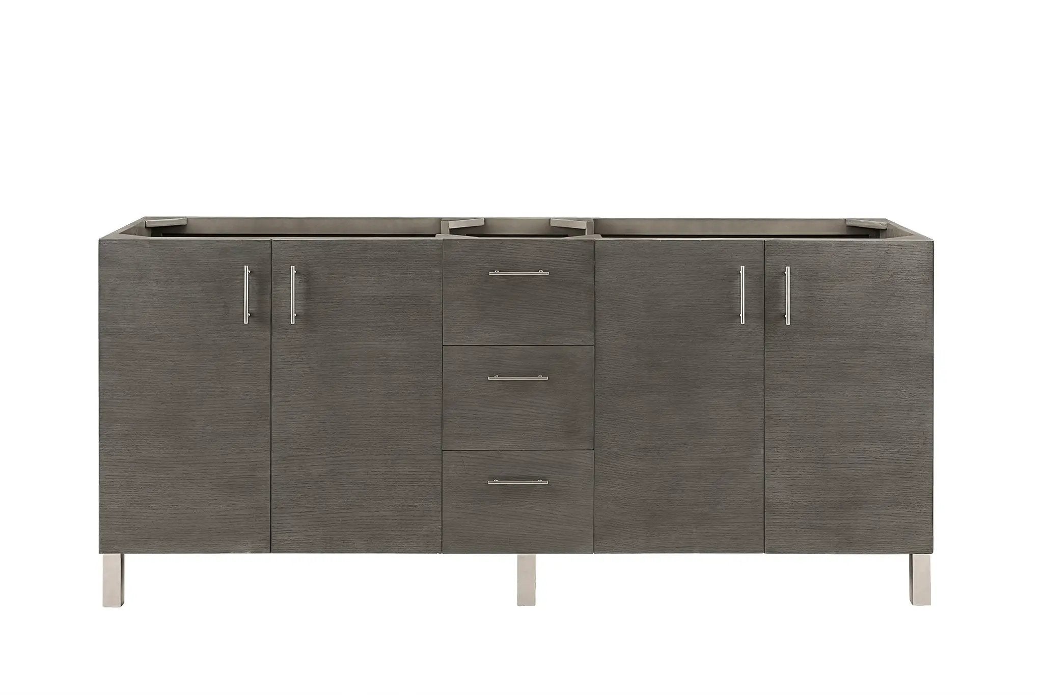 silver oak vanity