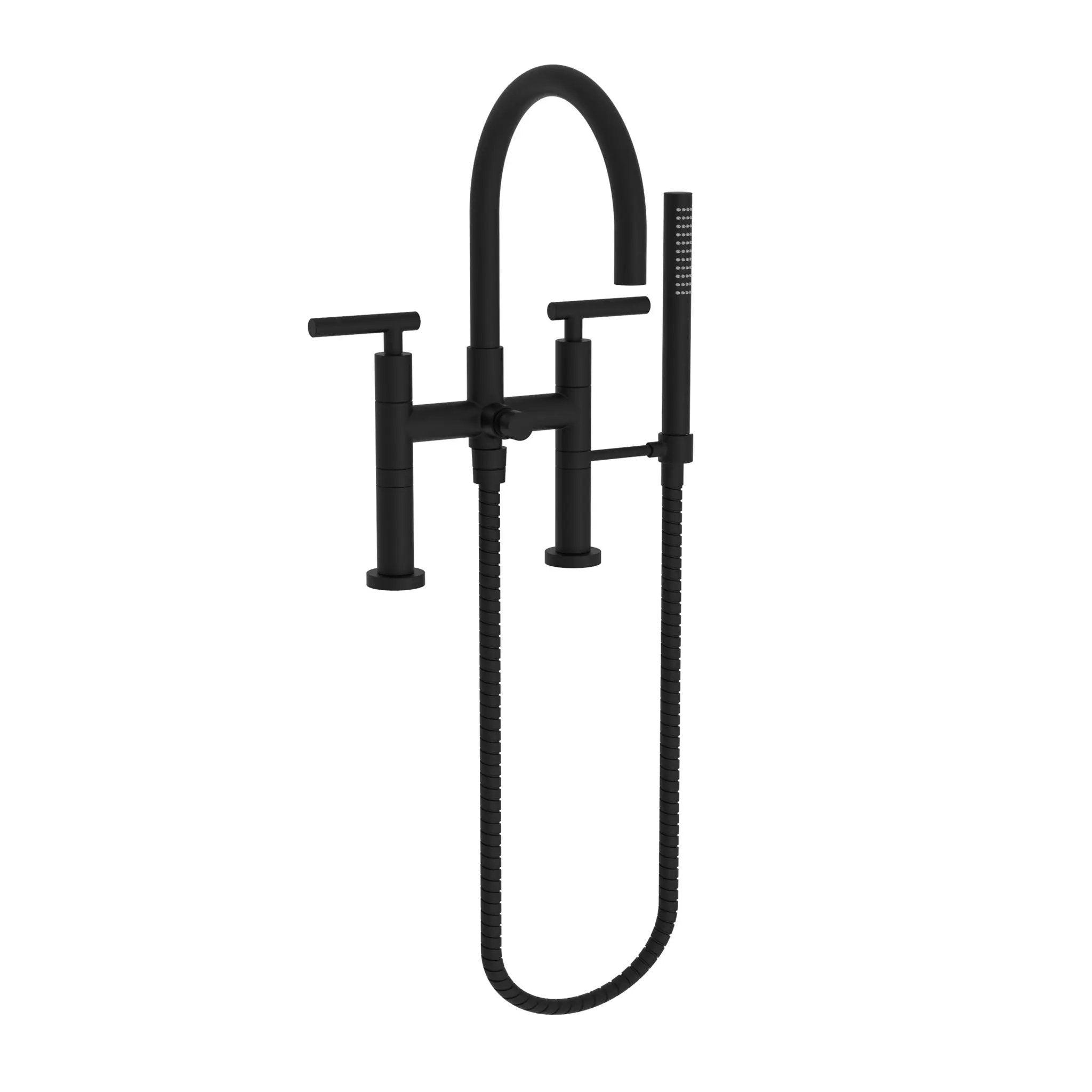 Newport Brass East Linear Exposed Tub & Hand Shower Set - Deck Mount by Newport Brass