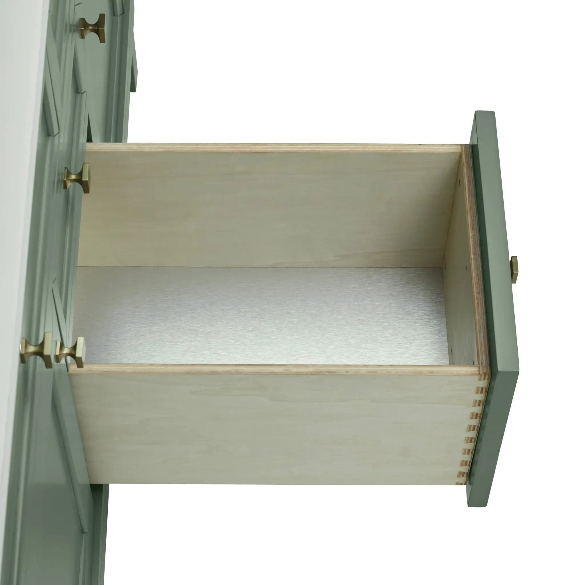 smokey celadon vanity