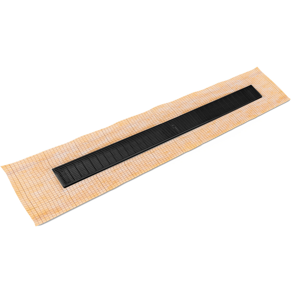 Infinity Drain 32" FCS Series Schluter-Kerdi - Fixed Flange Linear Drain Kit with 2 1/2" Wedge Wire Grate